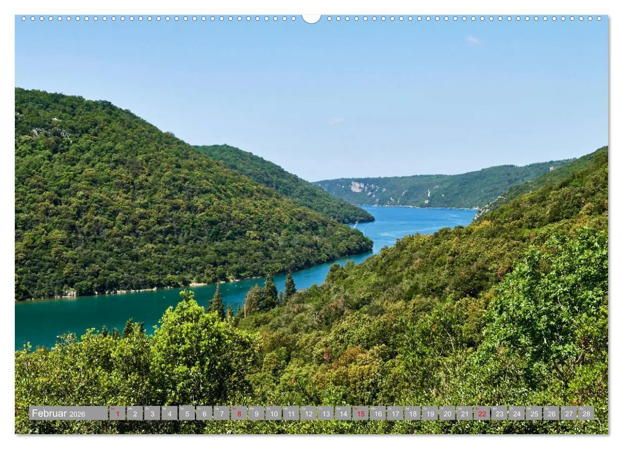 Bild: 9783457726105 | ISTRIEN (hochwertiger Premium Wandkalender 2026 DIN A2 quer),...
