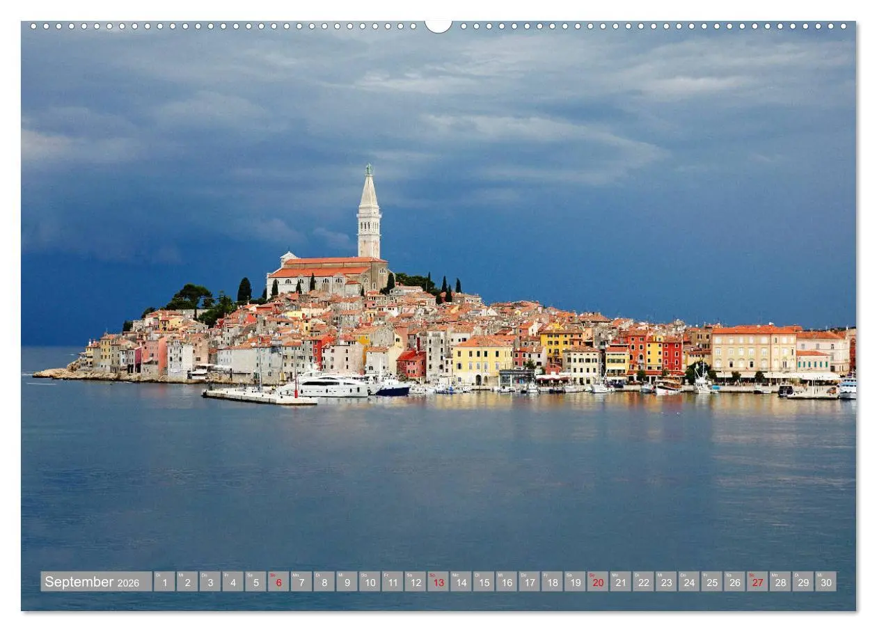 Bild: 9783457726105 | ISTRIEN (hochwertiger Premium Wandkalender 2026 DIN A2 quer),...