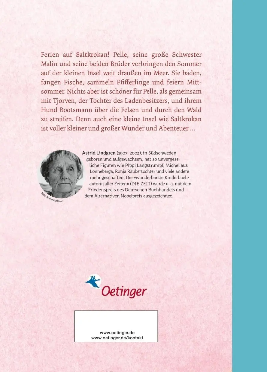 Rückseite: 9783751206105 | Ferien auf Saltkrokan | Astrid Lindgren | Buch | Ferien auf Saltkrokan