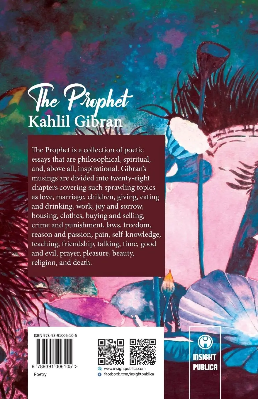 Rückseite: 9789391006105 | The Prophet | Kahlil Gibran | Taschenbuch | Kartoniert / Broschiert
