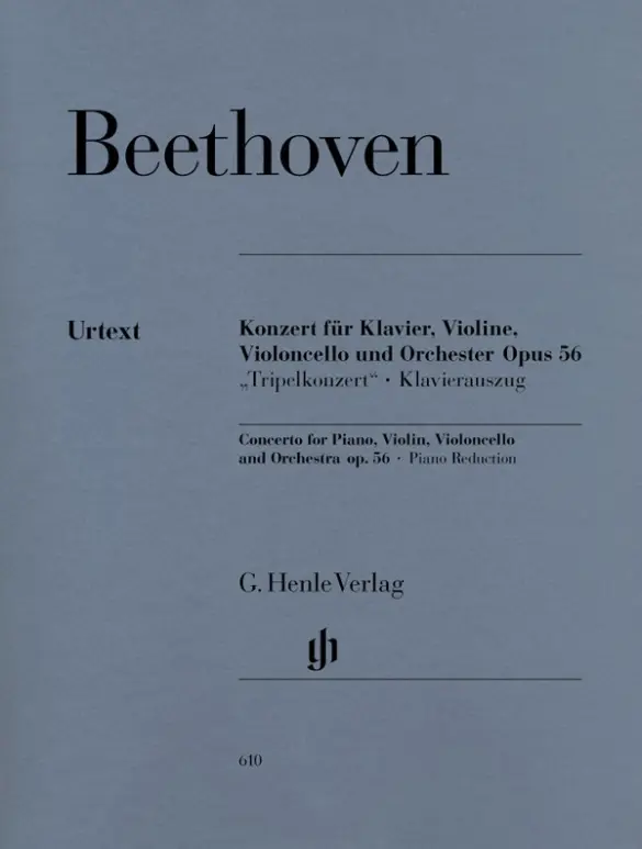 Cover: 9790201806105 | Ludwig van Beethoven - Konzert C-dur op. 56 für Klavier, Violine...