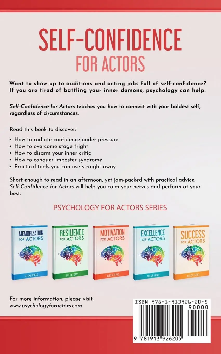 Rückseite: 9781913926205 | Self-Confidence for Actors | Alexa Ispas | Taschenbuch | Englisch