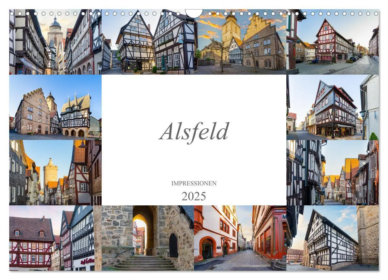 Cover: 9783435006205 | Alsfeld Impressionen (Wandkalender 2025 DIN A3 quer), CALVENDO...