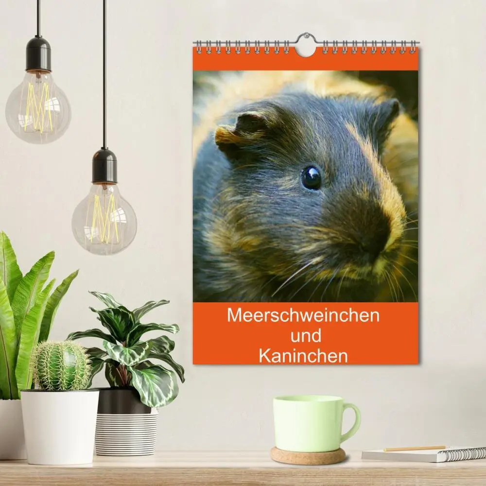 Bild: 9783457026205 | Meerschweinchen und Kaninchen Familienplaner (Wandkalender 2025 DIN...