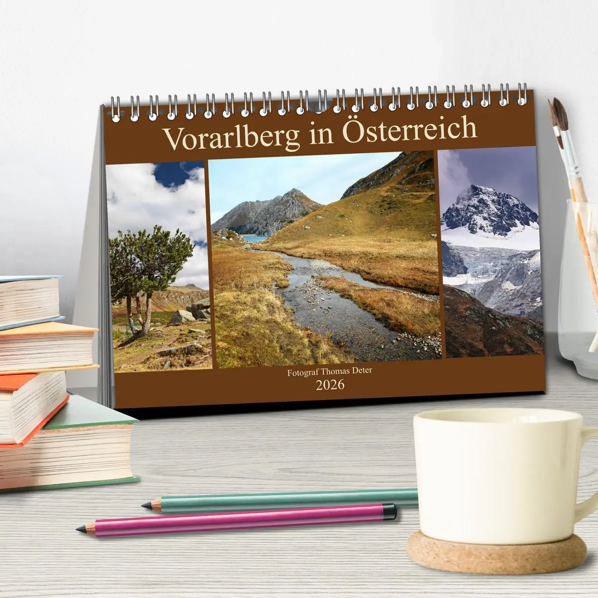 Bild: 9783516116205 | Vorarlberg in Österreich (Tischkalender 2026 DIN A5 quer), CALVENDO...