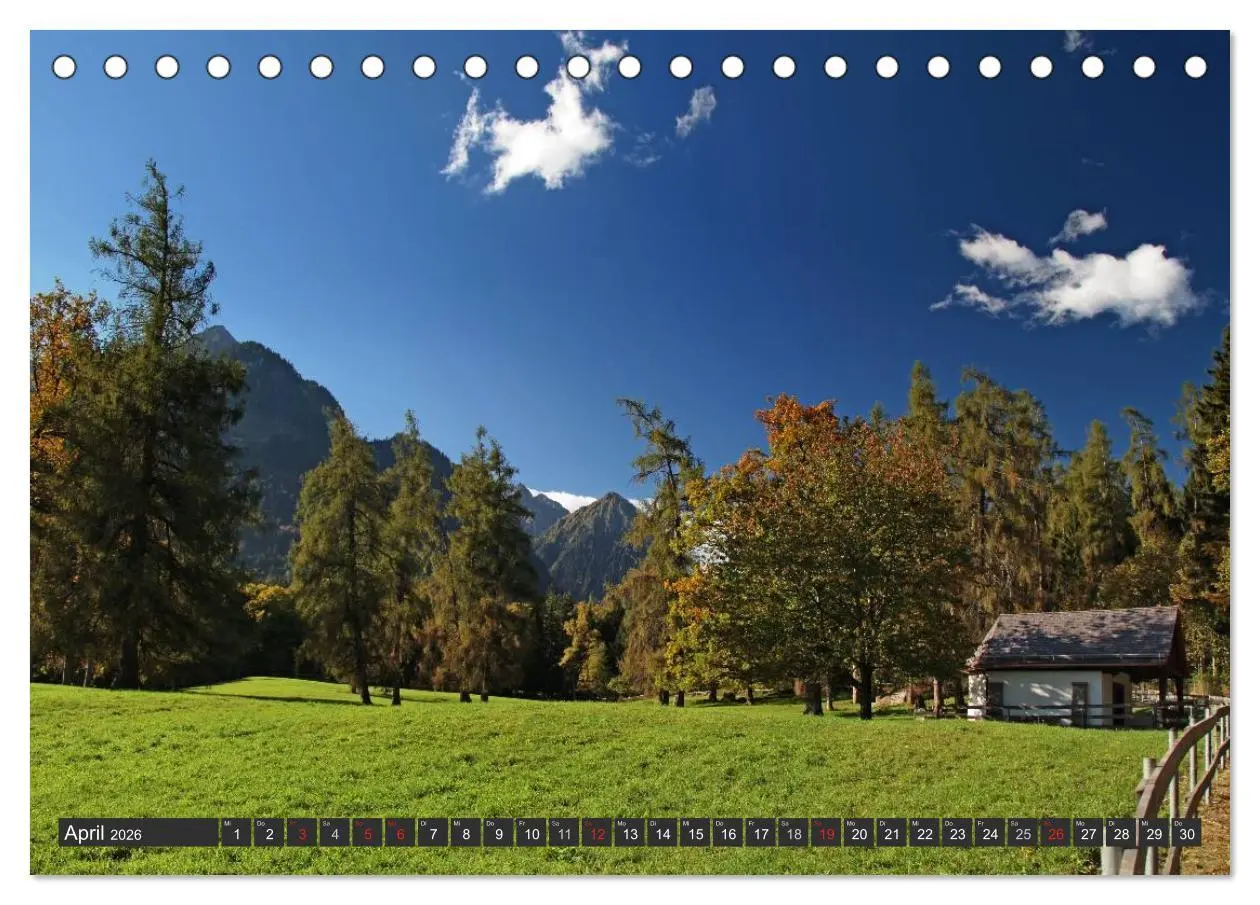 Bild: 9783516116205 | Vorarlberg in Österreich (Tischkalender 2026 DIN A5 quer), CALVENDO...