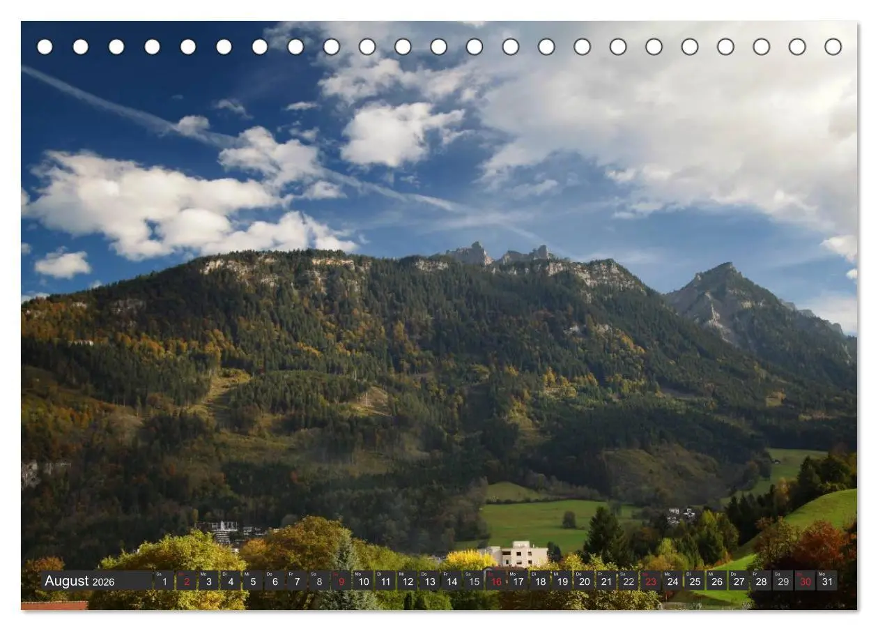 Bild: 9783516116205 | Vorarlberg in Österreich (Tischkalender 2026 DIN A5 quer), CALVENDO...