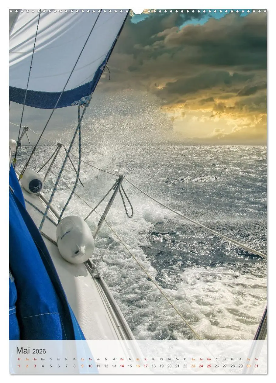 Bild: 9783516356205 | Segeln - meine Leidenschaft (Wandkalender 2026 DIN A2 hoch),...