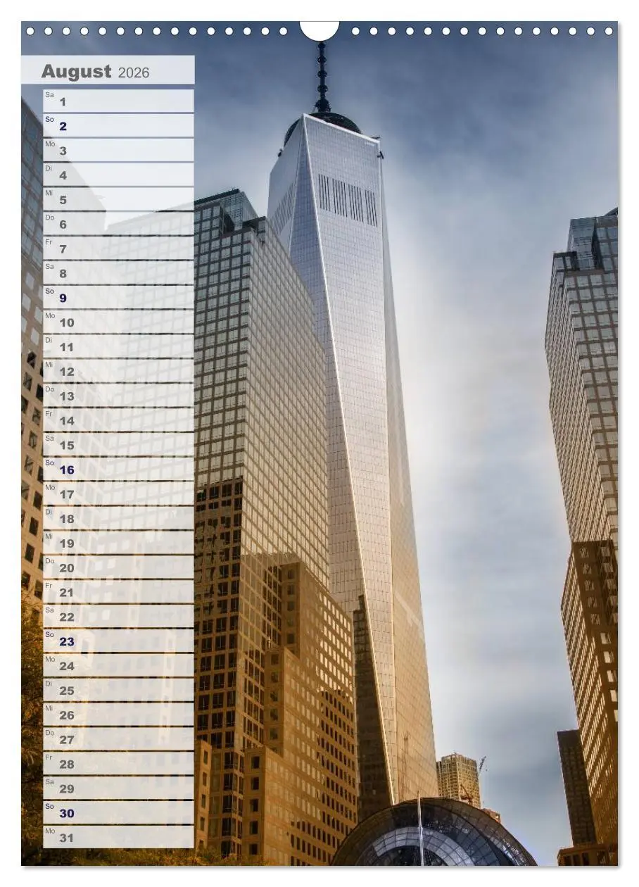 Bild: 9783516426205 | New York - Manhattan (Wandkalender 2026 DIN A3 hoch), CALVENDO...