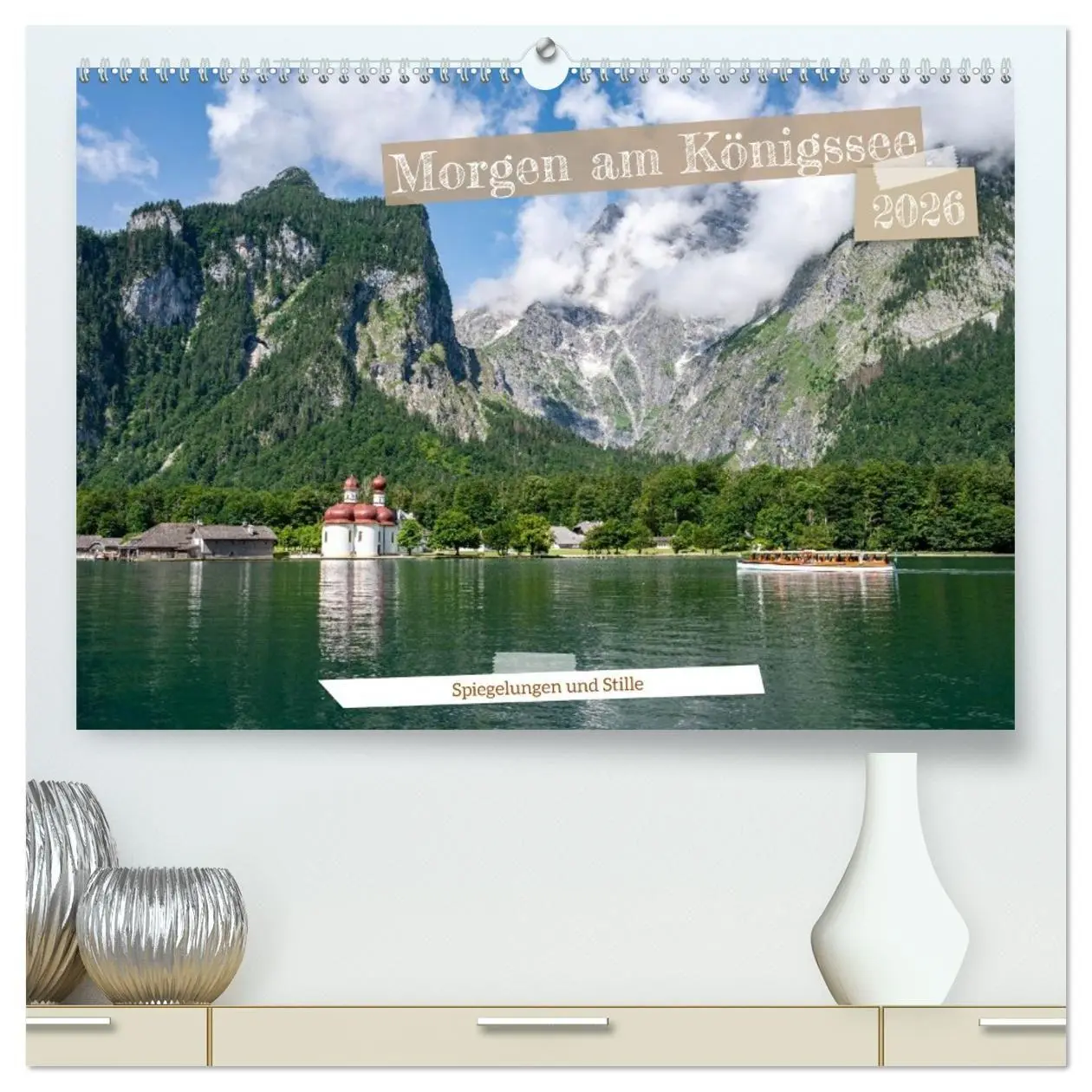 Cover: 9783516736205 | Morgen am Königssee - Spiegelungen und Stille (hochwertiger Premium...