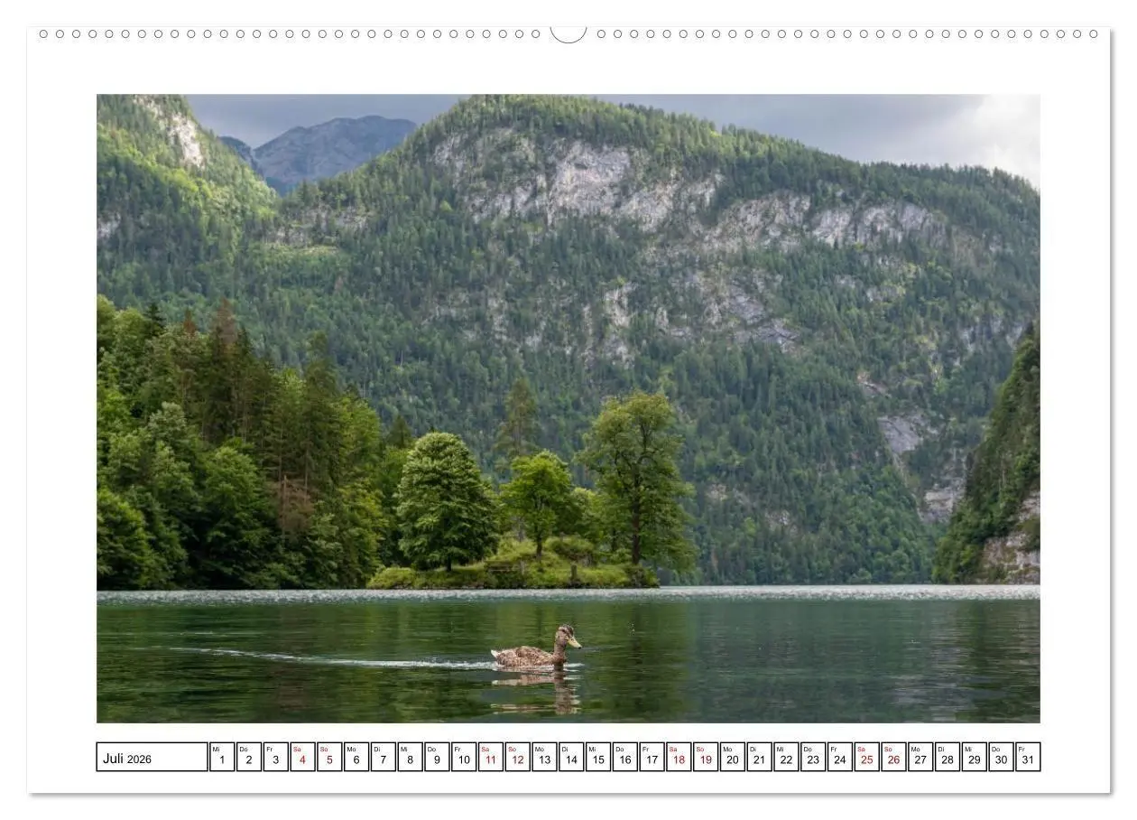 Bild: 9783516736205 | Morgen am Königssee - Spiegelungen und Stille (hochwertiger Premium...