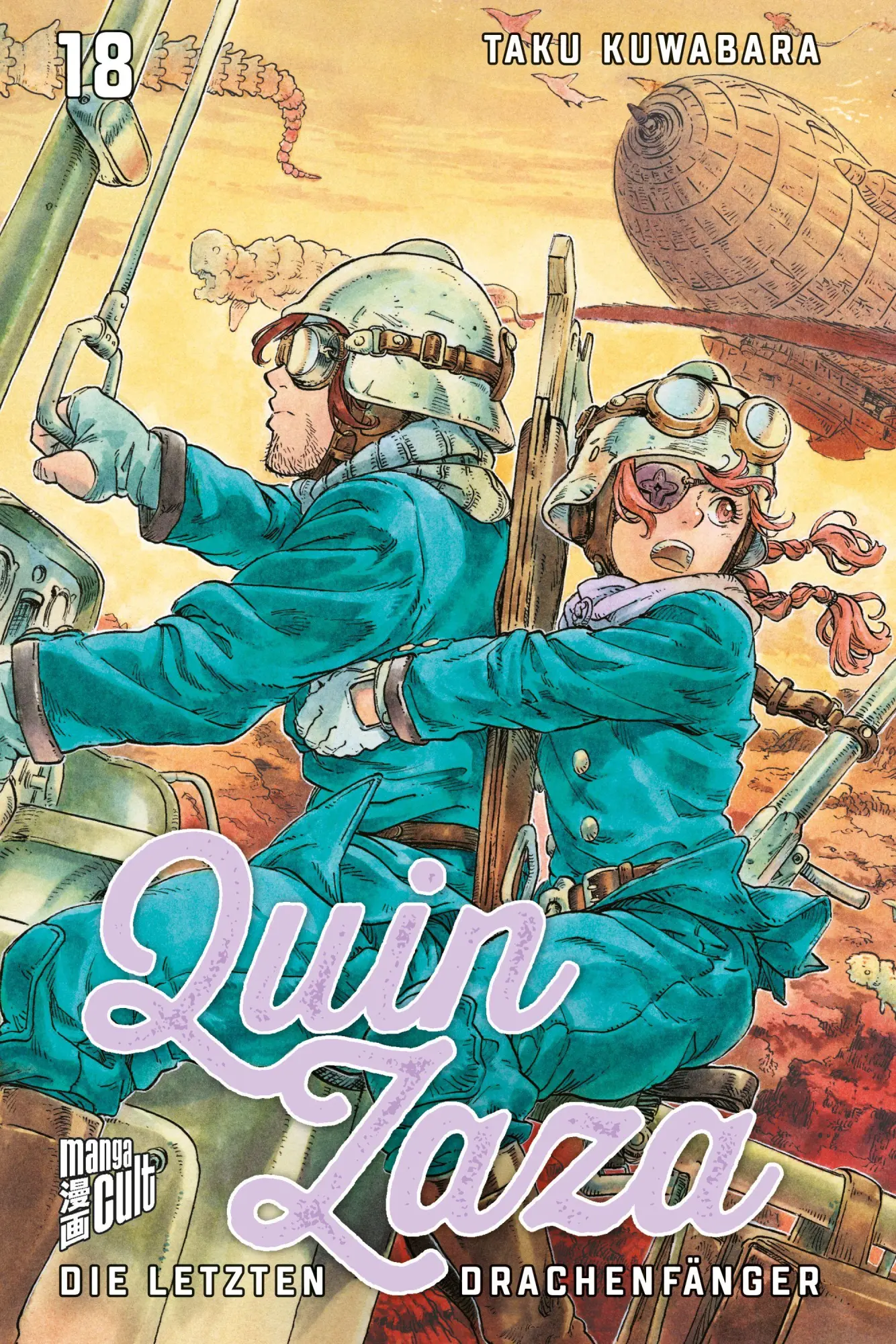 Cover: 9783757306205 | Quin Zaza - Die letzten Drachenfänger 18 | Taku Kuwabara | Taschenbuch
