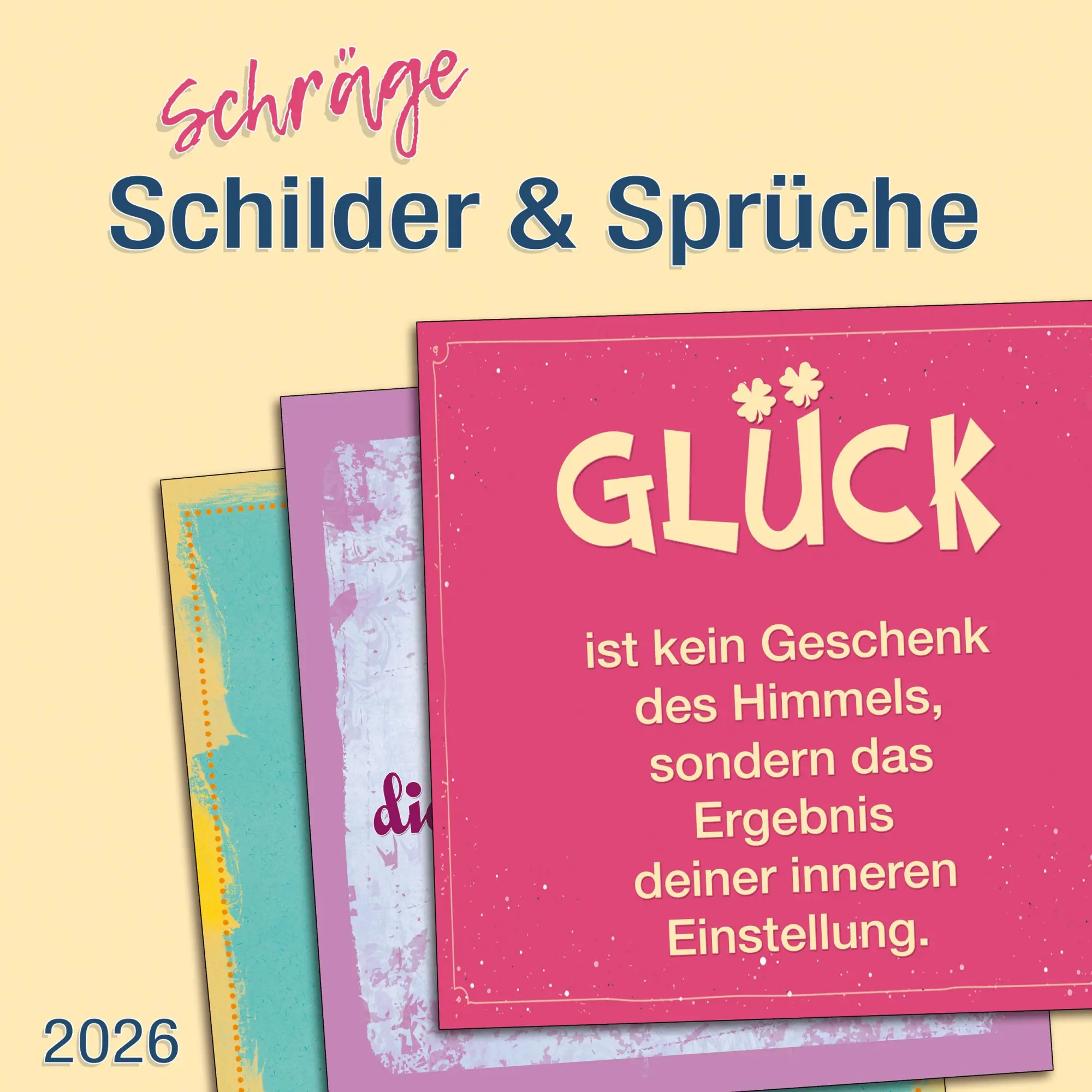 Cover: 9783959296205 | Planer mit Sprüchen 2026 | Kalender 2026 | Kalender | 28 S. | Englisch