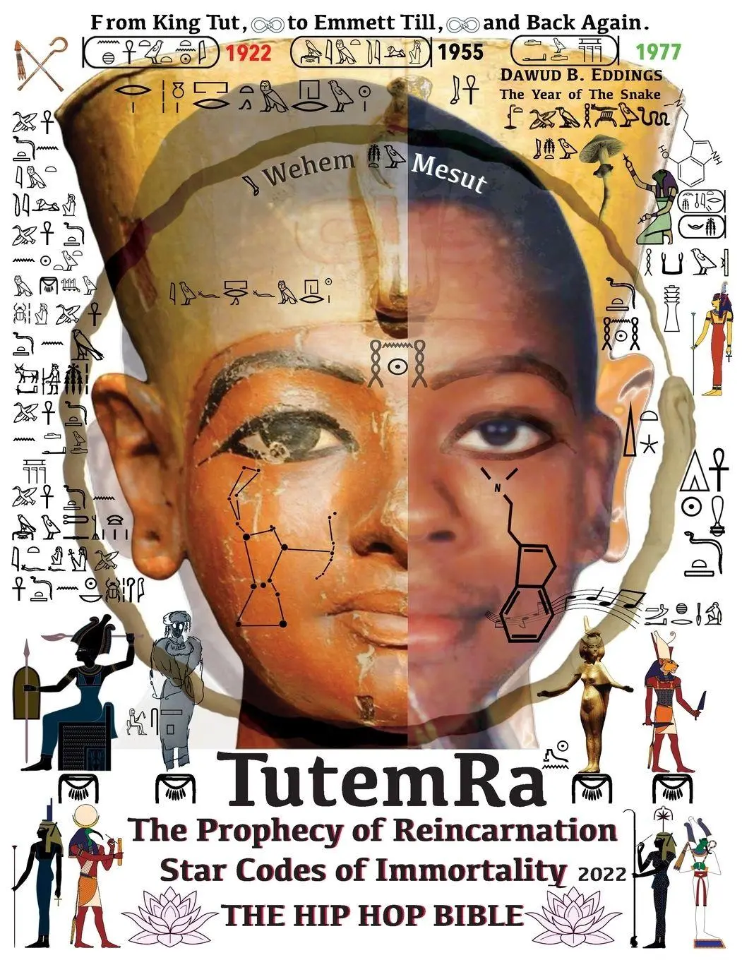 Cover: 9798986036205 | TutemRa - The Prophecy of Reincarnation - Star Codes of Immortality...