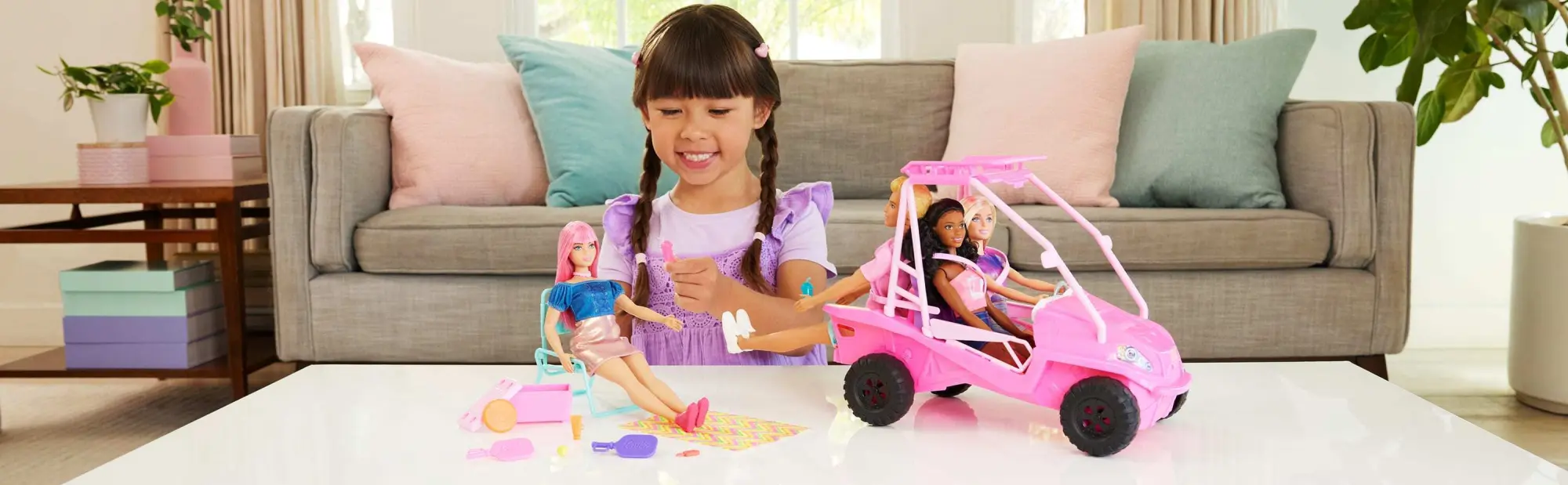 Bild: 194735306305 | Barbie Mysteries: Mission Strand Ultimativer Strand-Buggy und Puppe