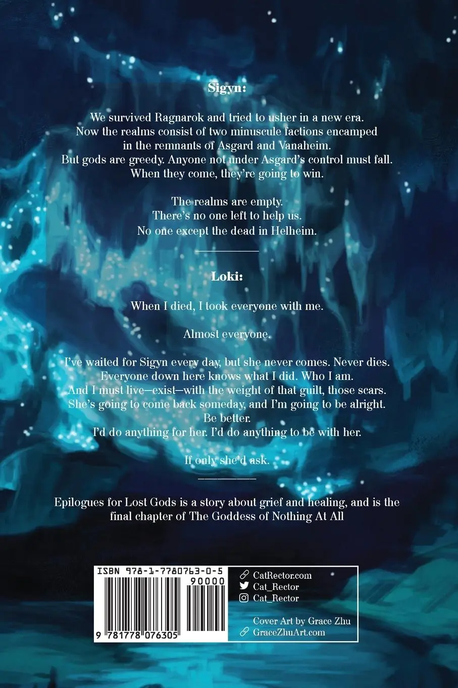 Rückseite: 9781778076305 | Epilogues for Lost Gods | Cat Rector | Taschenbuch | Englisch | 2022