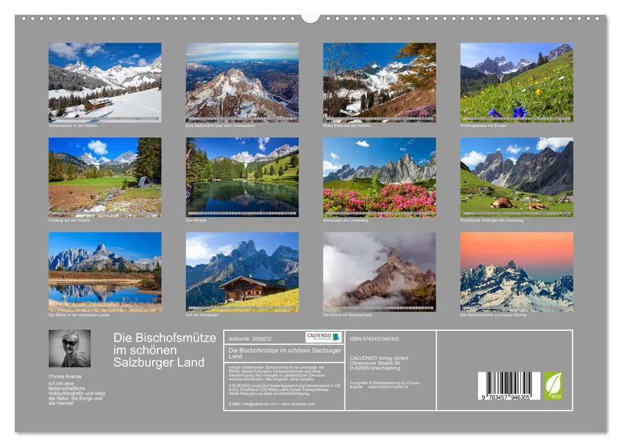 Bild: 9783457946305 | Die Bischofsmütze im schönen Salzburger Land (hochwertiger Premium...