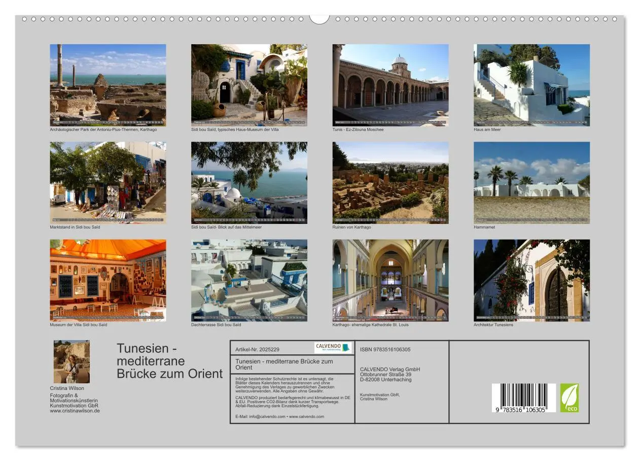 Bild: 9783516106305 | Tunesien - mediterrane Brücke zum Orient (hochwertiger Premium...