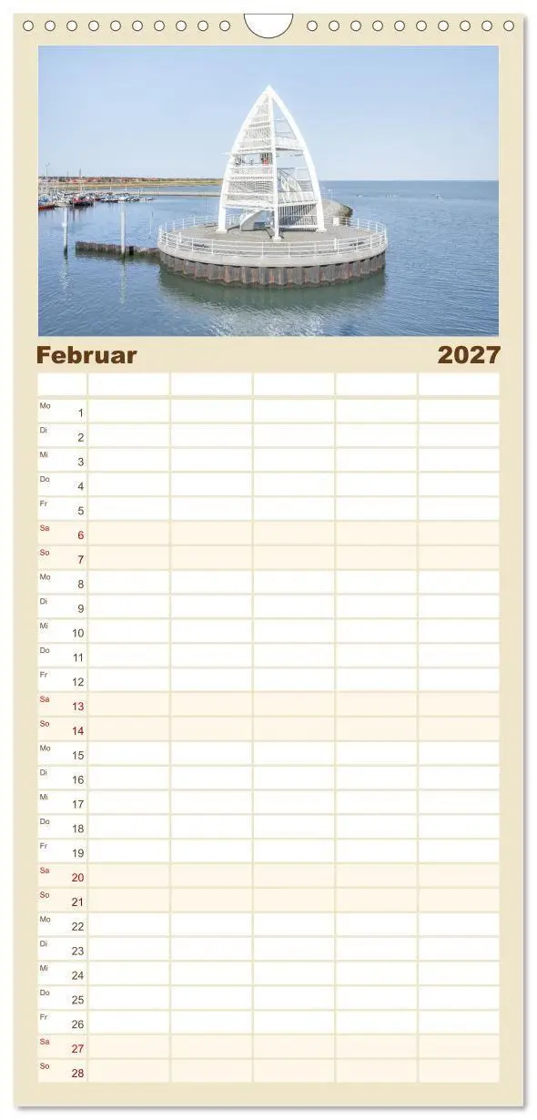 Bild: 9783594326305 | Familienplaner 2027 - Moin Juist mit 5 Spalten (Wandkalender, 21 x...