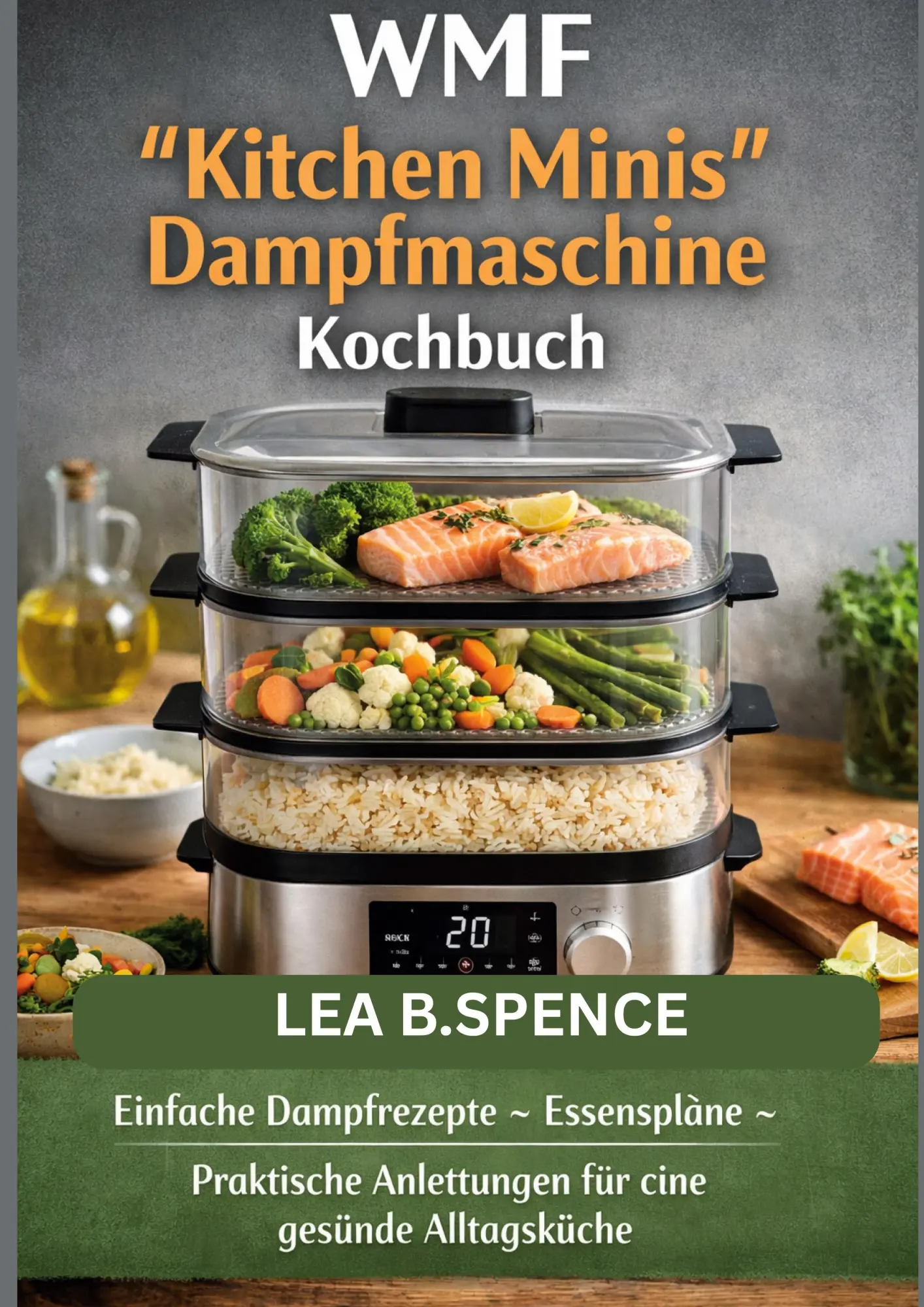 Cover: 9783696396305 | WMF "Kitchen Minis" Dampfmaschine Kochbuch | Lea B. Spence | Buch