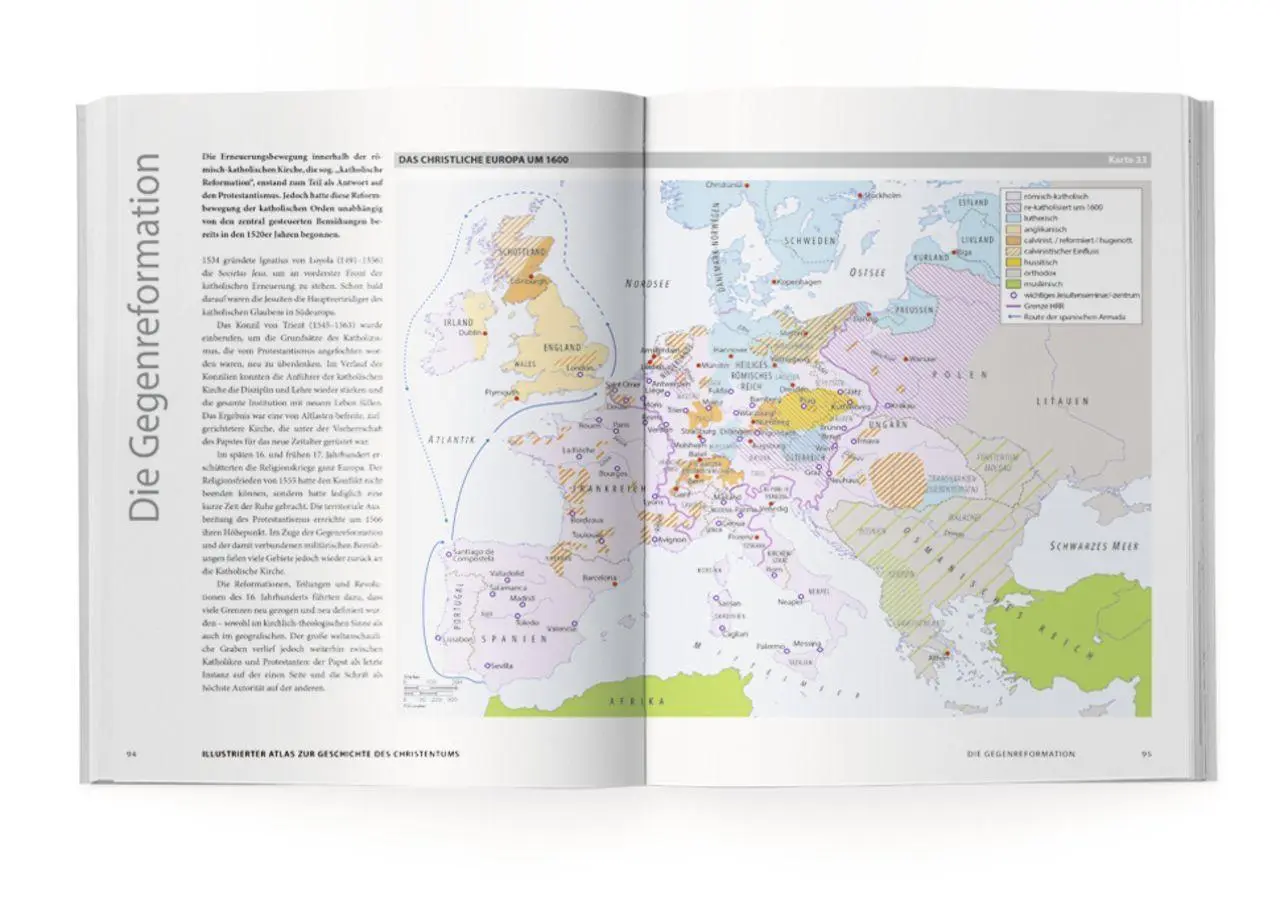 Bild: 9783761566305 | Illustrierter Atlas zur Geschichte des Christentums | Tim Dowley