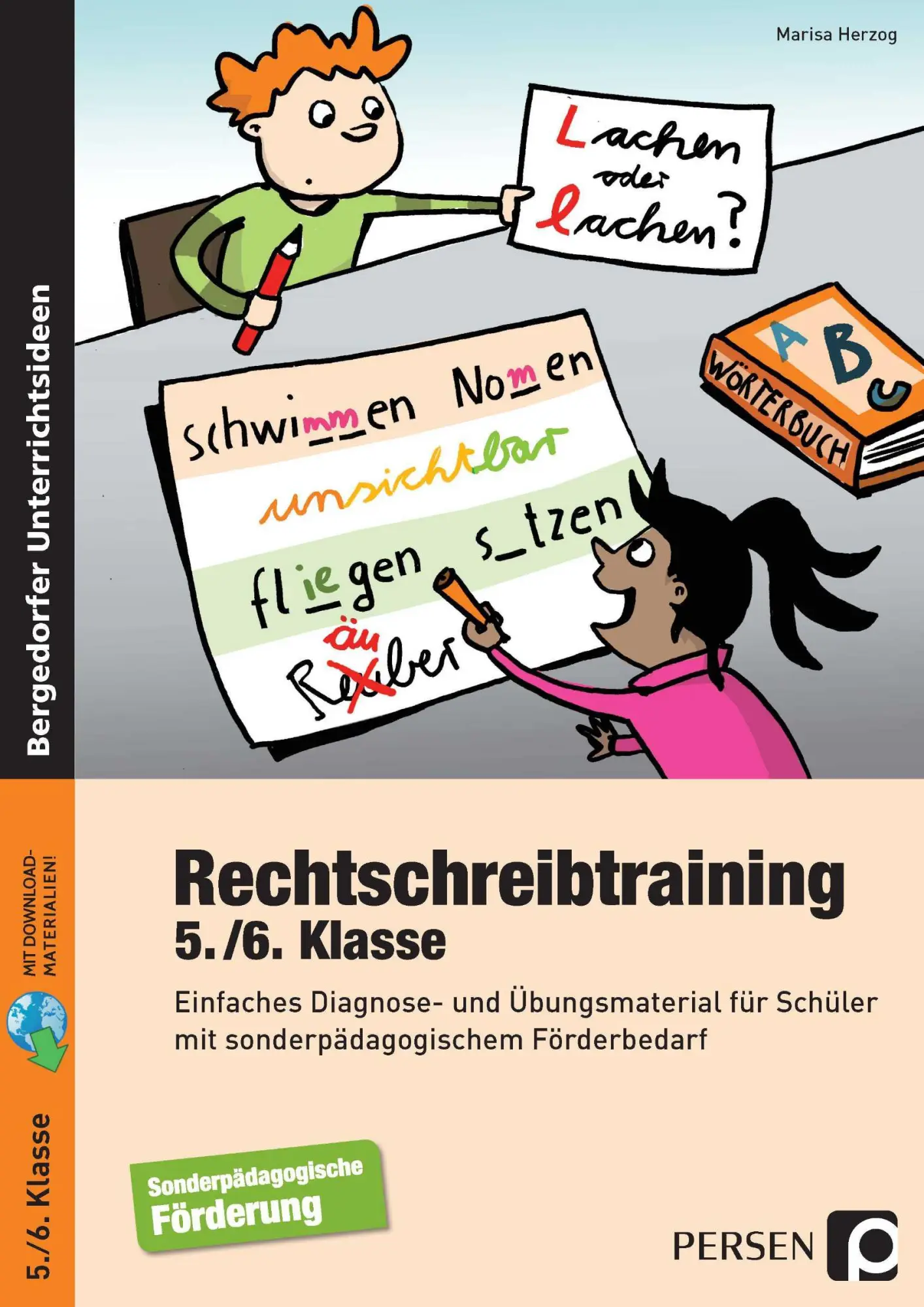 Cover: 9783403236405 | Rechtschreibtraining - 5./6. Klasse mit Download | Marisa Herzog