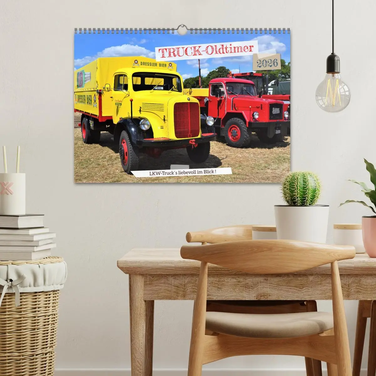 Bild: 9783457556405 | TRUCK - Oldtimer (Wandkalender 2026 DIN A3 quer), CALVENDO...