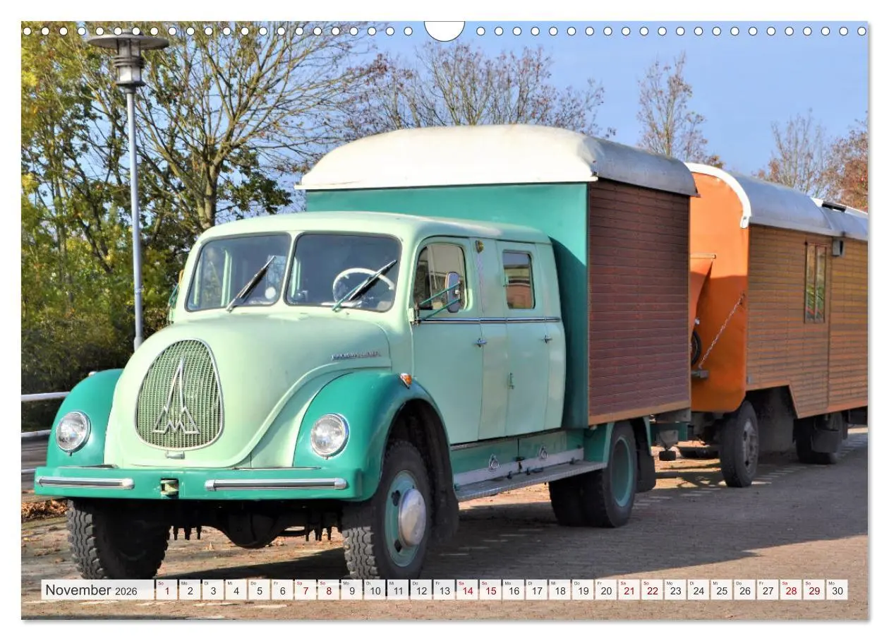 Bild: 9783457556405 | TRUCK - Oldtimer (Wandkalender 2026 DIN A3 quer), CALVENDO...