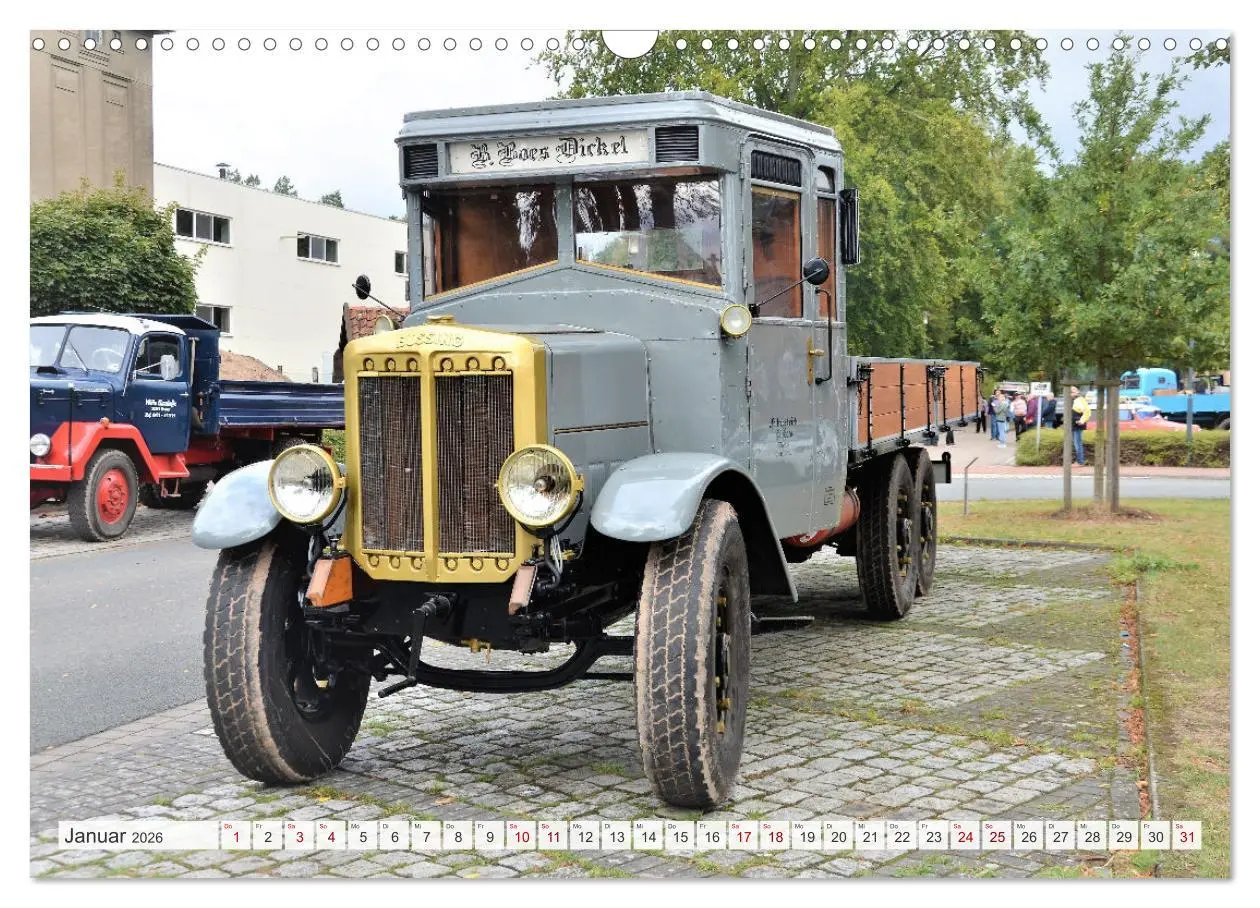 Bild: 9783457556405 | TRUCK - Oldtimer (Wandkalender 2026 DIN A3 quer), CALVENDO...