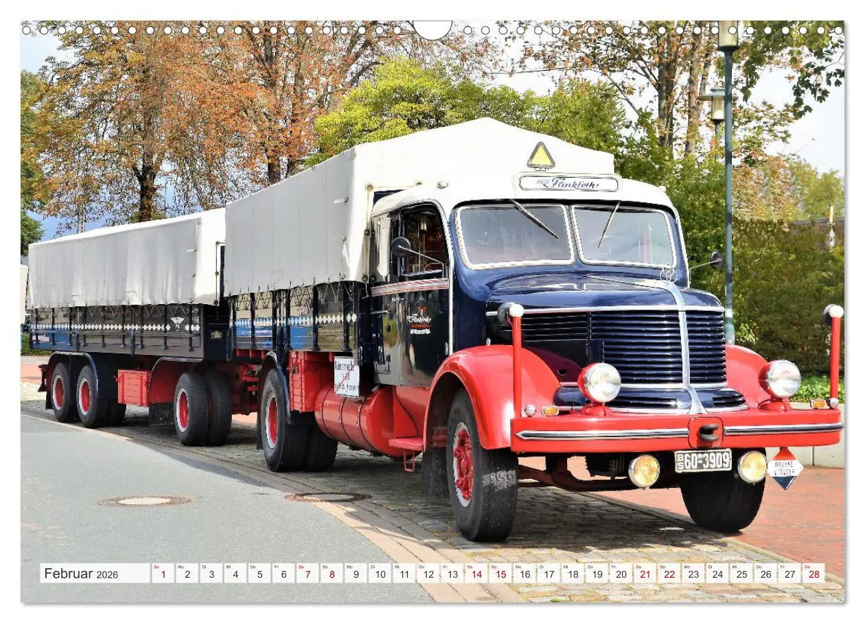 Bild: 9783457556405 | TRUCK - Oldtimer (Wandkalender 2026 DIN A3 quer), CALVENDO...