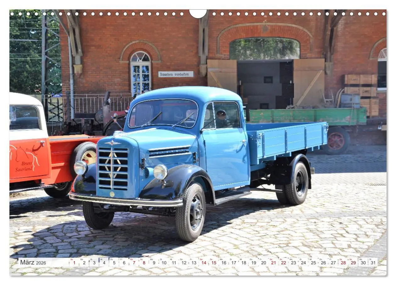 Bild: 9783457556405 | TRUCK - Oldtimer (Wandkalender 2026 DIN A3 quer), CALVENDO...