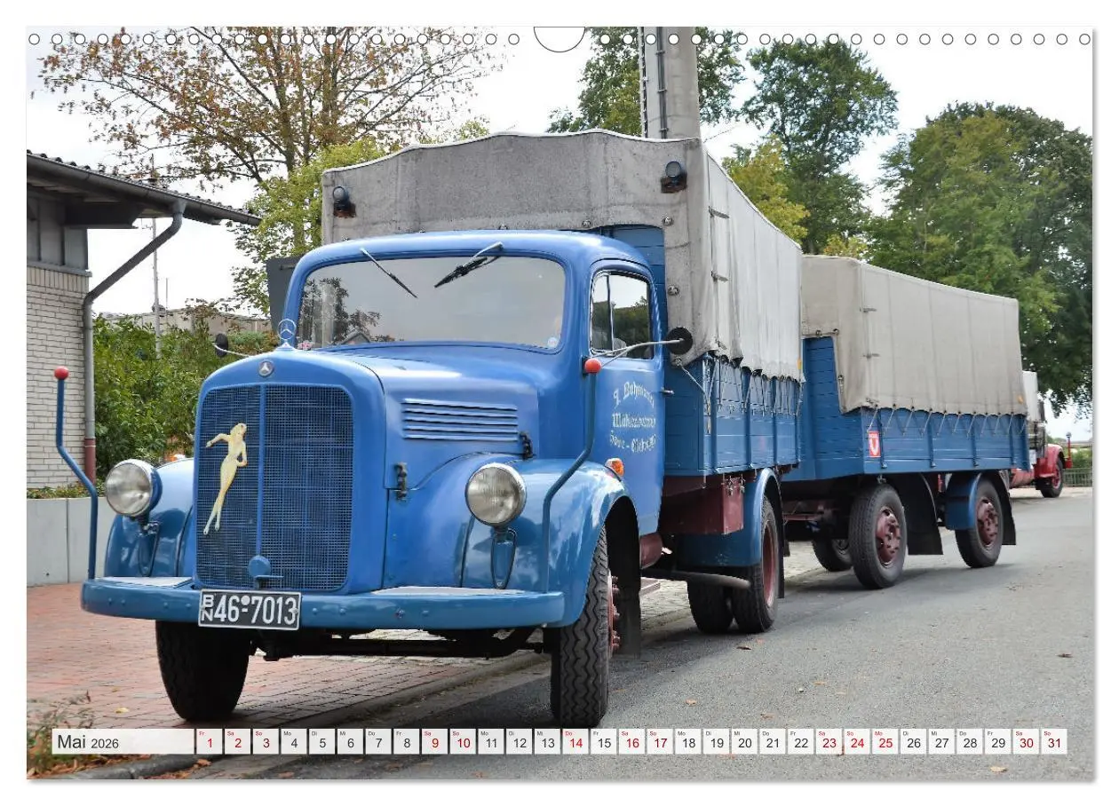 Bild: 9783457556405 | TRUCK - Oldtimer (Wandkalender 2026 DIN A3 quer), CALVENDO...
