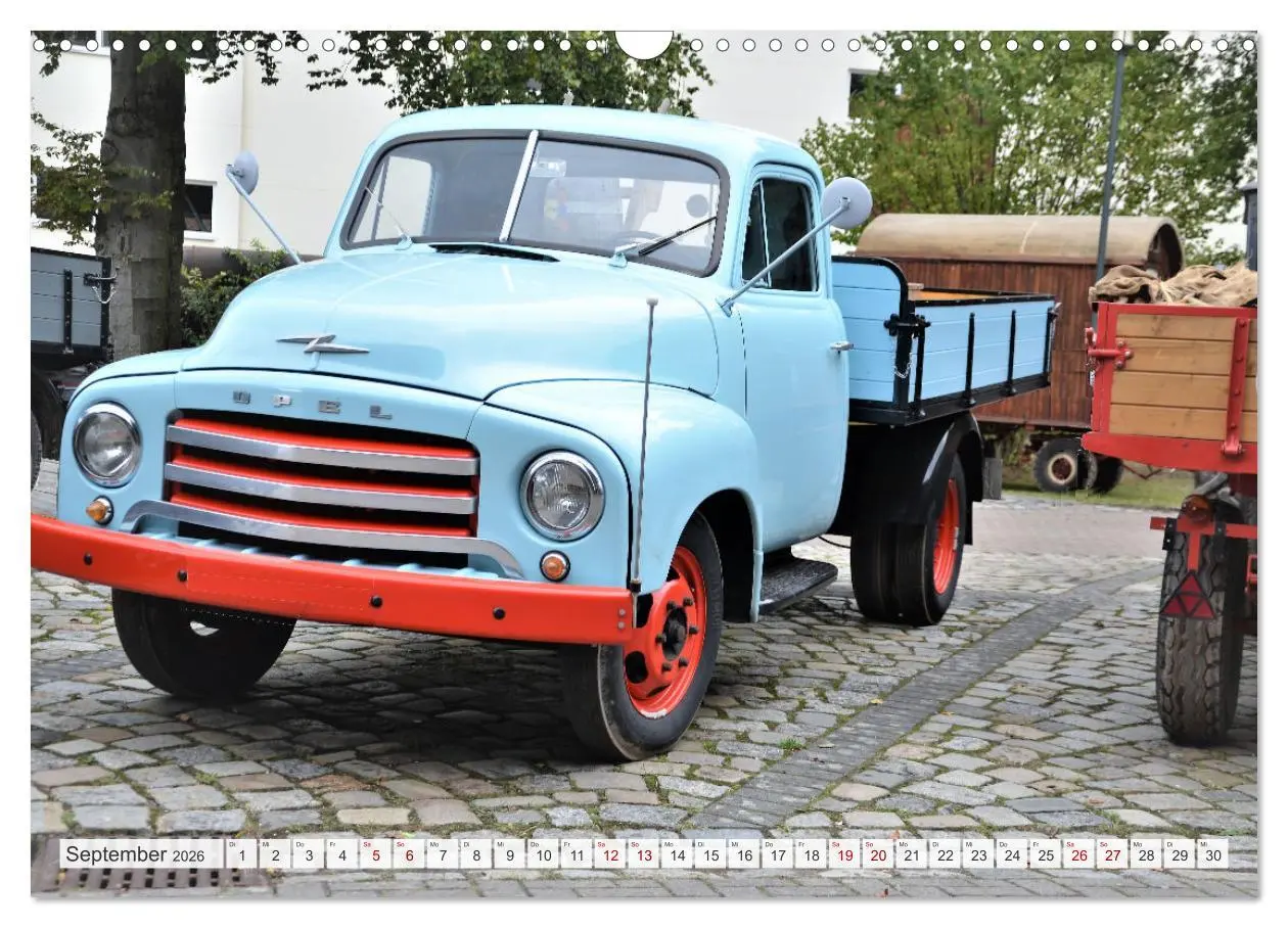 Bild: 9783457556405 | TRUCK - Oldtimer (Wandkalender 2026 DIN A3 quer), CALVENDO...