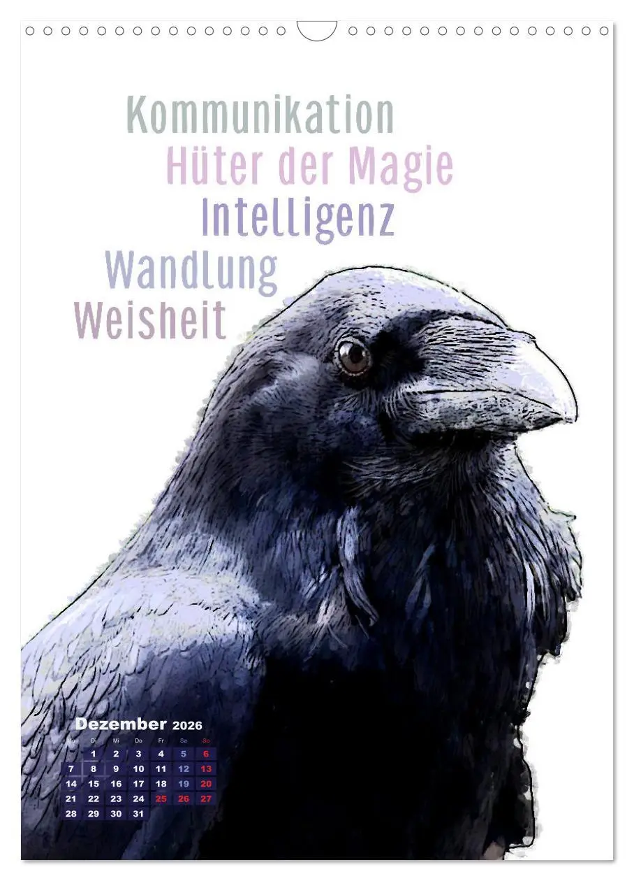 Bild: 9783516406405 | Welche spirituelle Bedeutung hat dieser Vogel? (Wandkalender 2026...