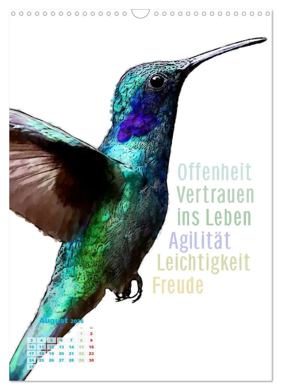 Bild: 9783516406405 | Welche spirituelle Bedeutung hat dieser Vogel? (Wandkalender 2026...