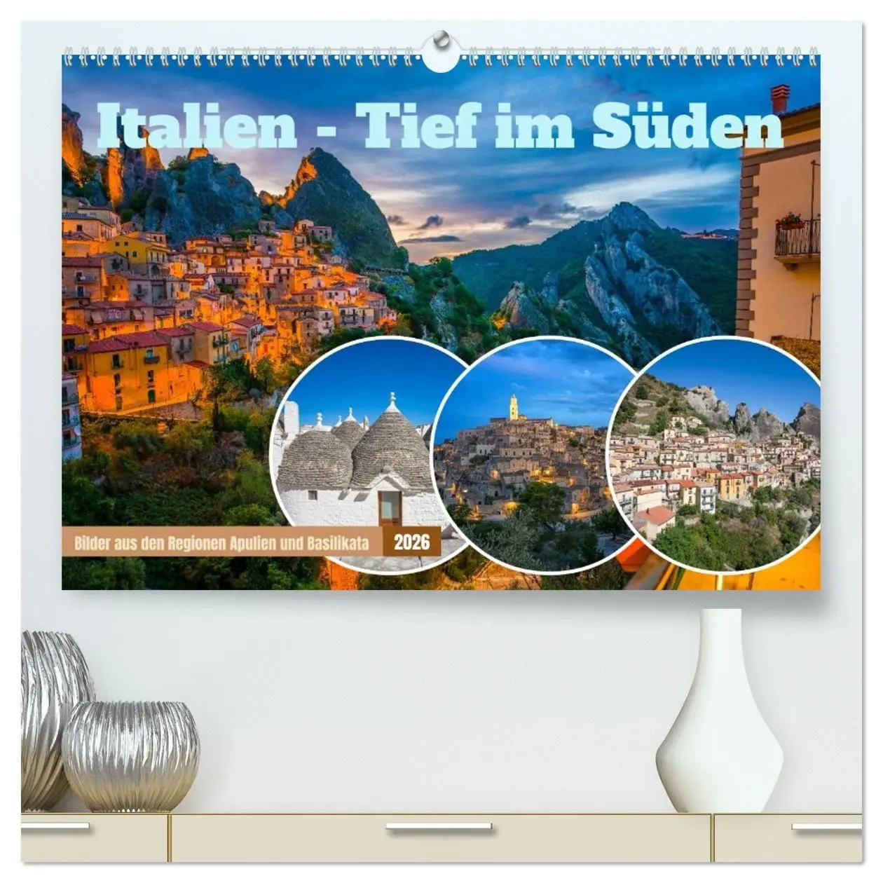 Cover: 9783516716405 | Italien - Tief im Süden (hochwertiger Premium Wandkalender 2026 DIN...