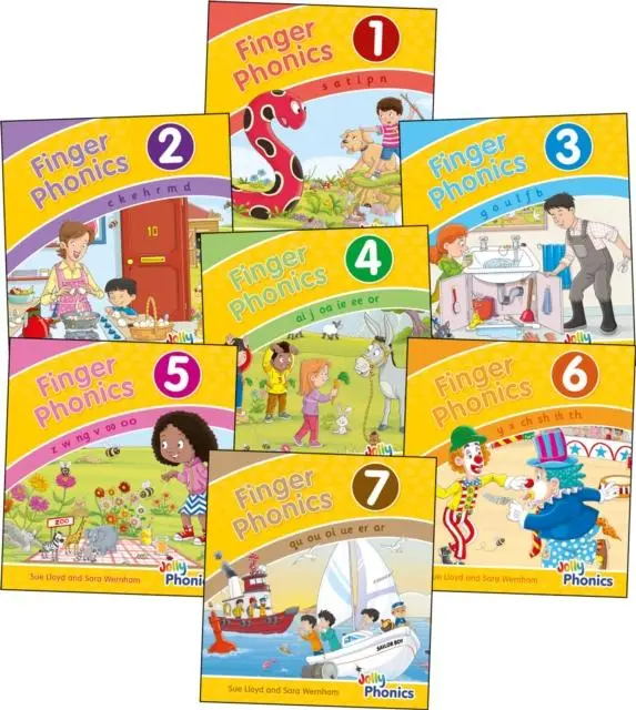 Cover: 9781844146505 | Finger Phonics Books 1-7 | Sara Wernham (u. a.) | Buch | Englisch