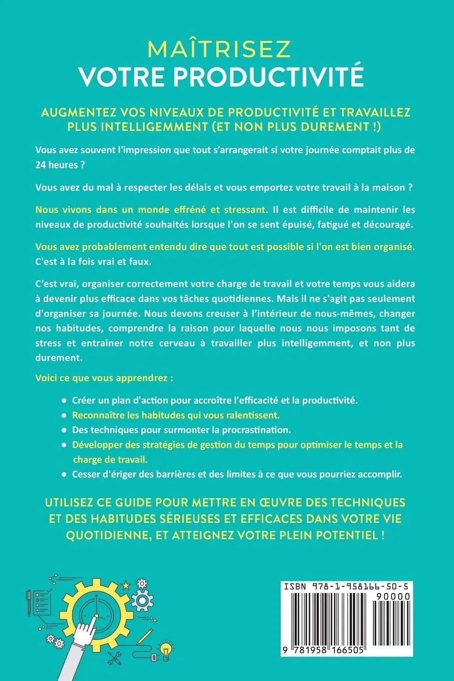 Rückseite: 9781958166505 | Maîtrisez votre productivité | John R. Torrance | Taschenbuch | 2023