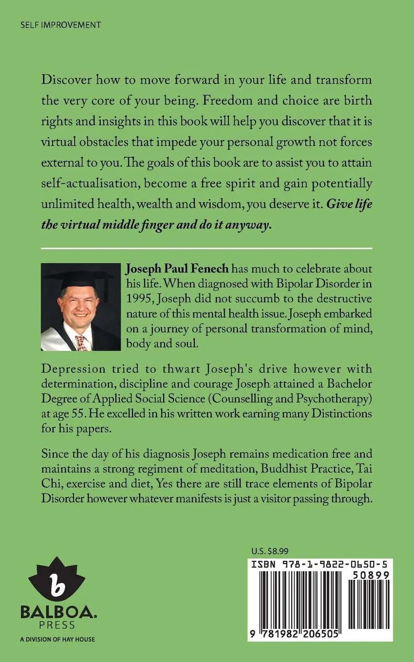Rückseite: 9781982206505 | Give Life the Virtual Middle Finger and Do It Anyway | Fenech | Buch