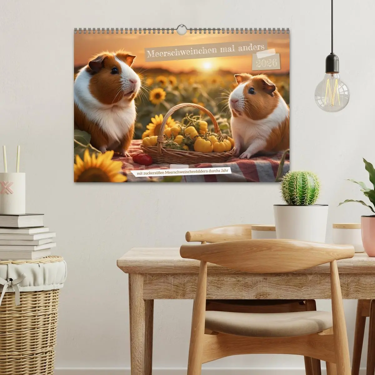 Bild: 9783457476505 | Meerschweinchen mal anders! (Wandkalender 2026 DIN A3 quer),...