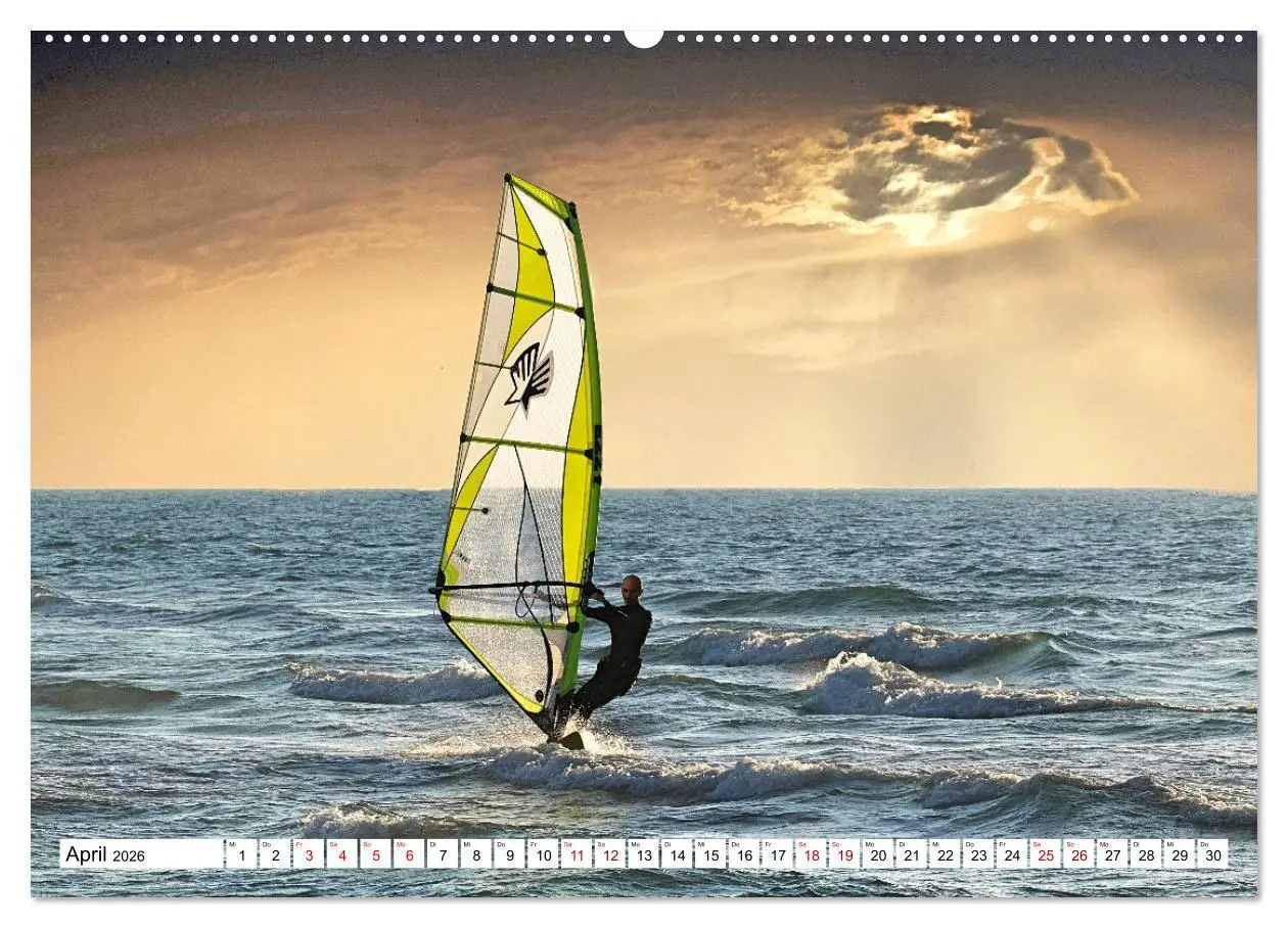 Bild: 9783457546505 | Funsport Windsurfen (hochwertiger Premium Wandkalender 2026 DIN A2...