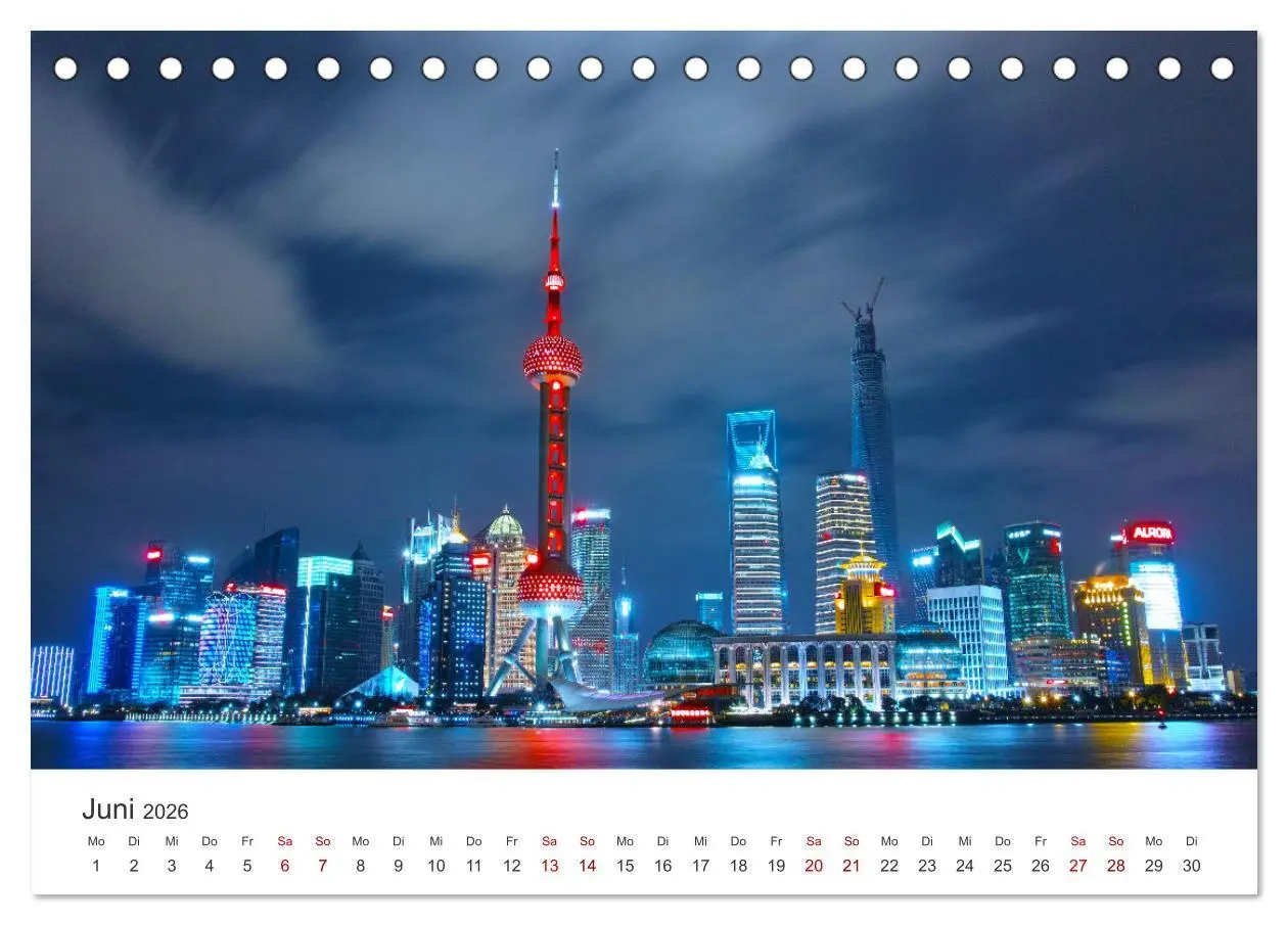 Bild: 9783457616505 | China - Tradition trifft Moderne. (Tischkalender 2026 DIN A5 quer),...