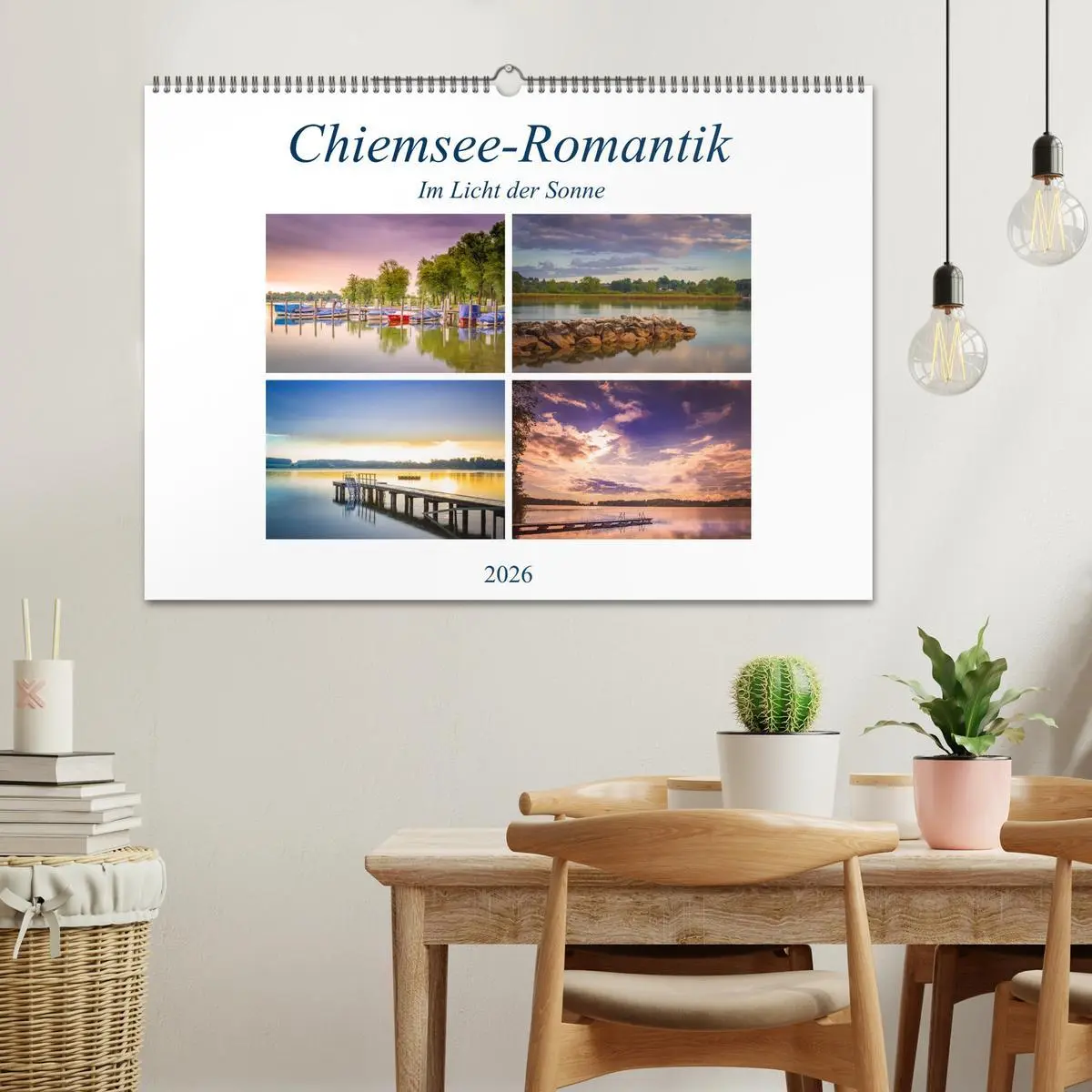 Bild: 9783457856505 | Chiemsee-Romantik (Wandkalender 2026 DIN A2 quer), CALVENDO...