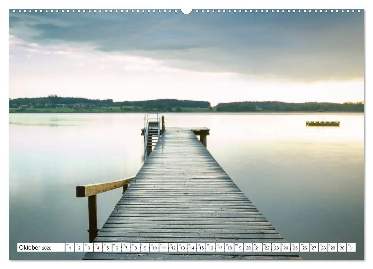 Bild: 9783457856505 | Chiemsee-Romantik (Wandkalender 2026 DIN A2 quer), CALVENDO...
