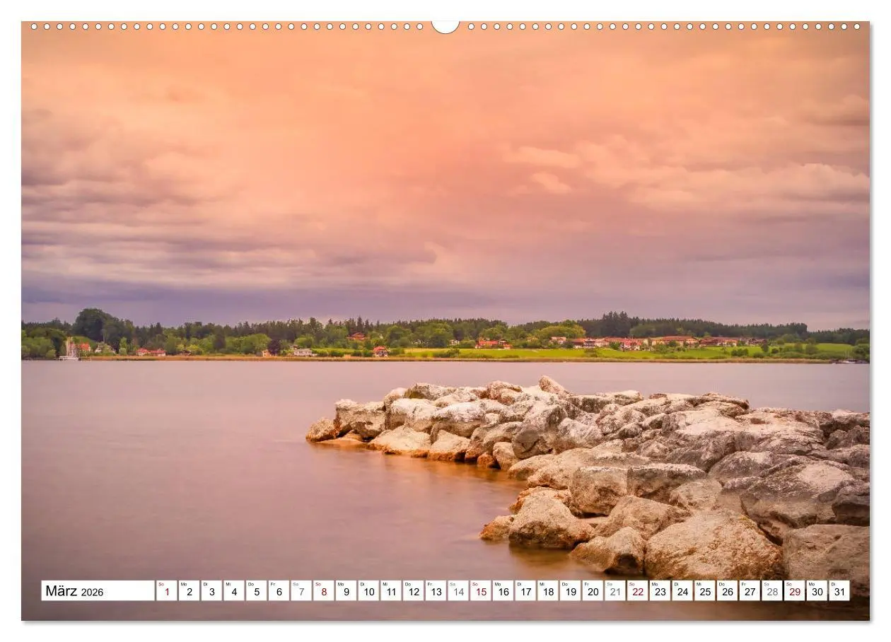 Bild: 9783457856505 | Chiemsee-Romantik (Wandkalender 2026 DIN A2 quer), CALVENDO...