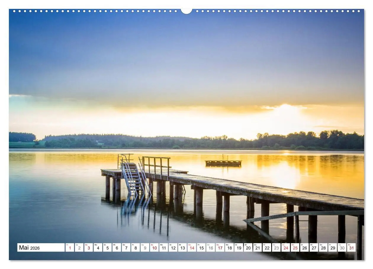 Bild: 9783457856505 | Chiemsee-Romantik (Wandkalender 2026 DIN A2 quer), CALVENDO...