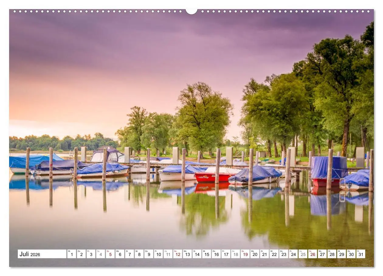 Bild: 9783457856505 | Chiemsee-Romantik (Wandkalender 2026 DIN A2 quer), CALVENDO...