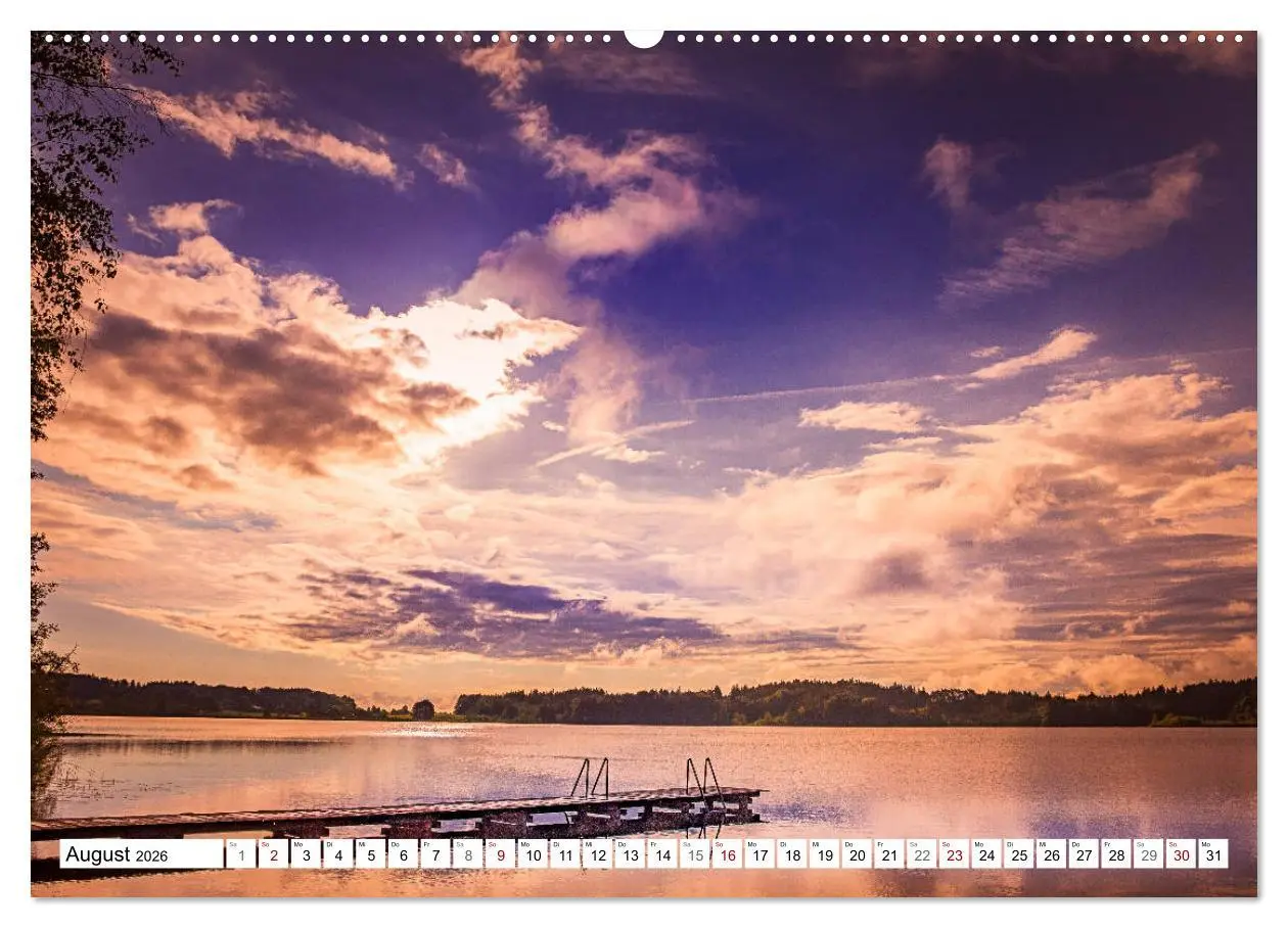 Bild: 9783457856505 | Chiemsee-Romantik (Wandkalender 2026 DIN A2 quer), CALVENDO...