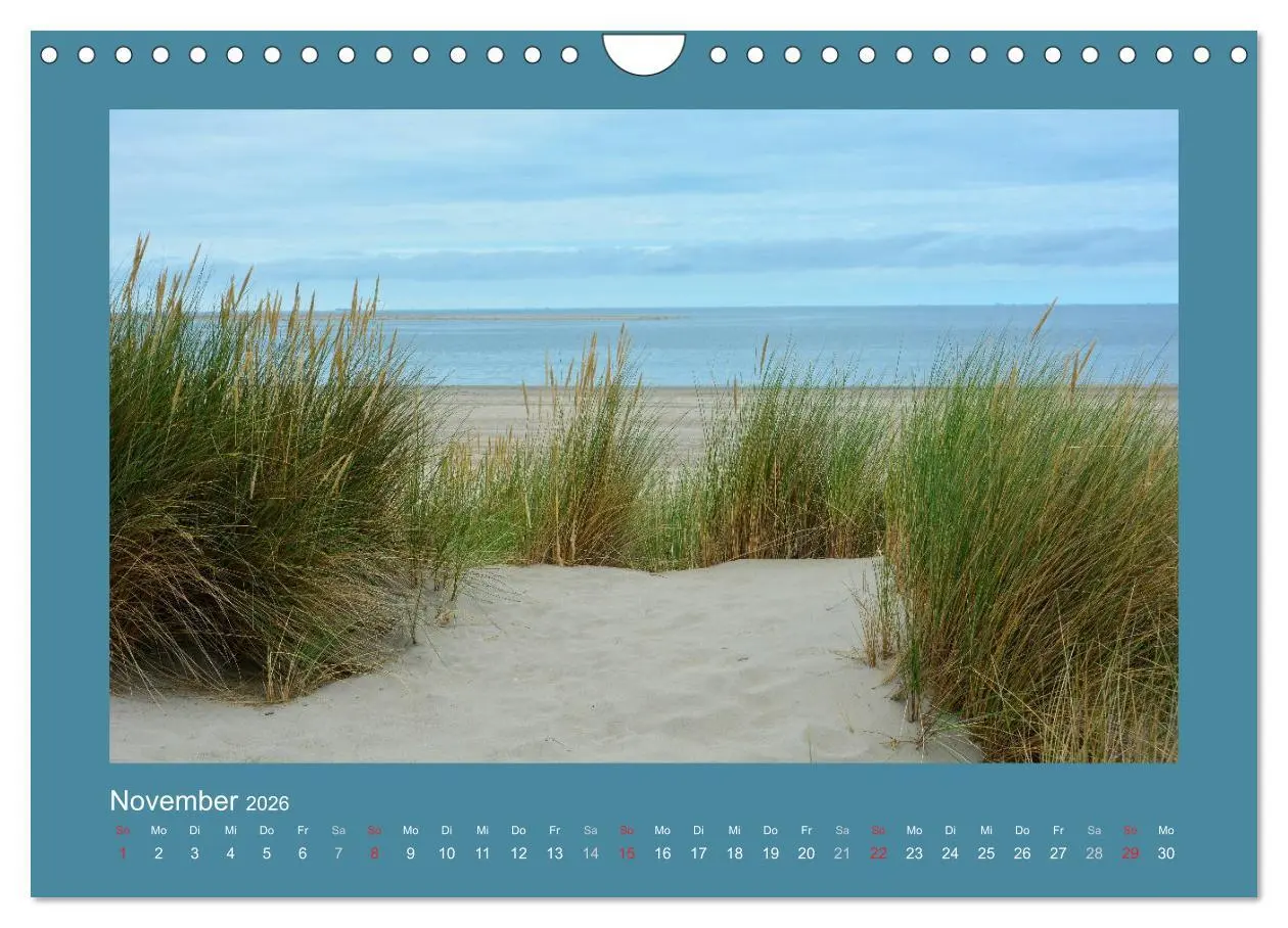 Bild: 9783457926505 | Sanddünen an der Nordsee in den Niederlanden (Wandkalender 2026 DIN...