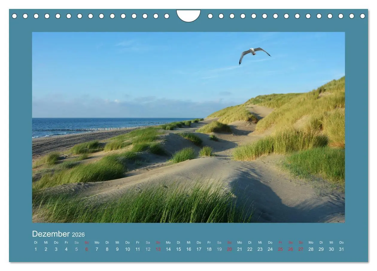 Bild: 9783457926505 | Sanddünen an der Nordsee in den Niederlanden (Wandkalender 2026 DIN...